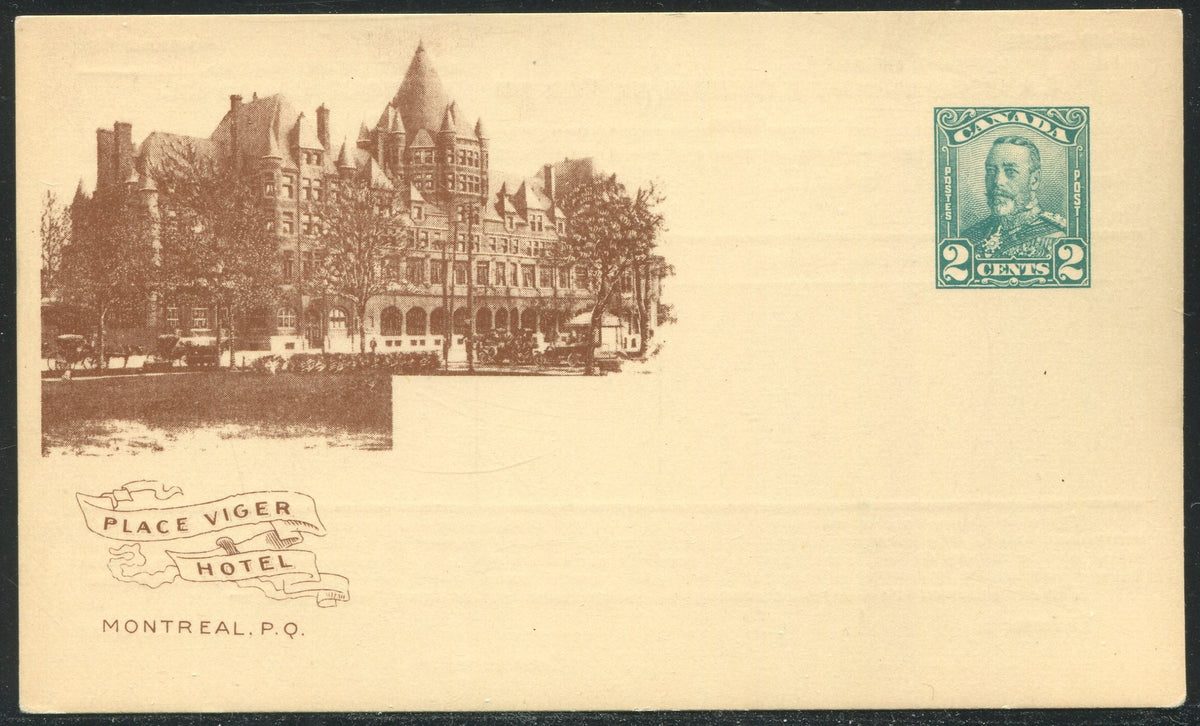 0224CP1905 - Place Viger Hotel - CPR G80 (Mint)