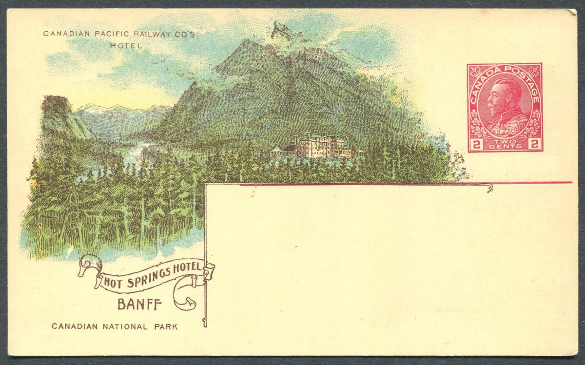 0108CP1904 - Banff Hot Springs - CPR H35 (Mint)