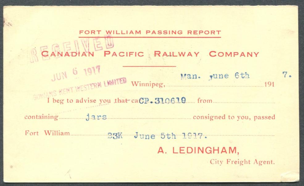 0109CP1904 - Chalet Lake Louise - CPR H36 (Used)