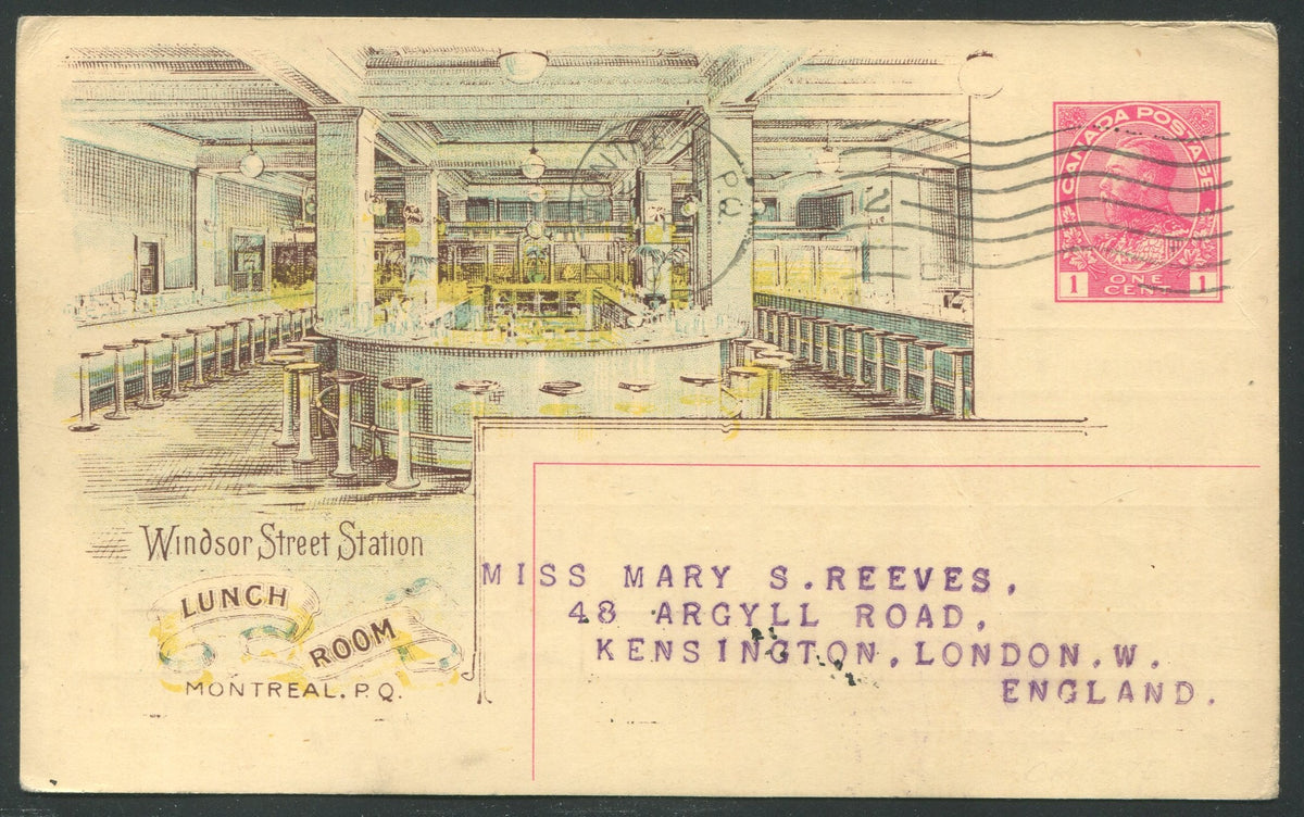 0072CP1906 - Windsor Station Lunch - CPR L47 (Used)