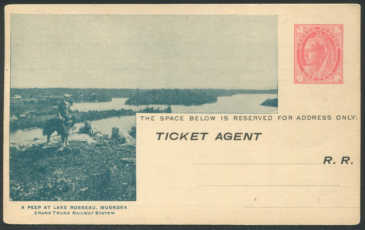 0308GT1906 - A Peep at Lake Rosseau - GTR B3 (Mint)