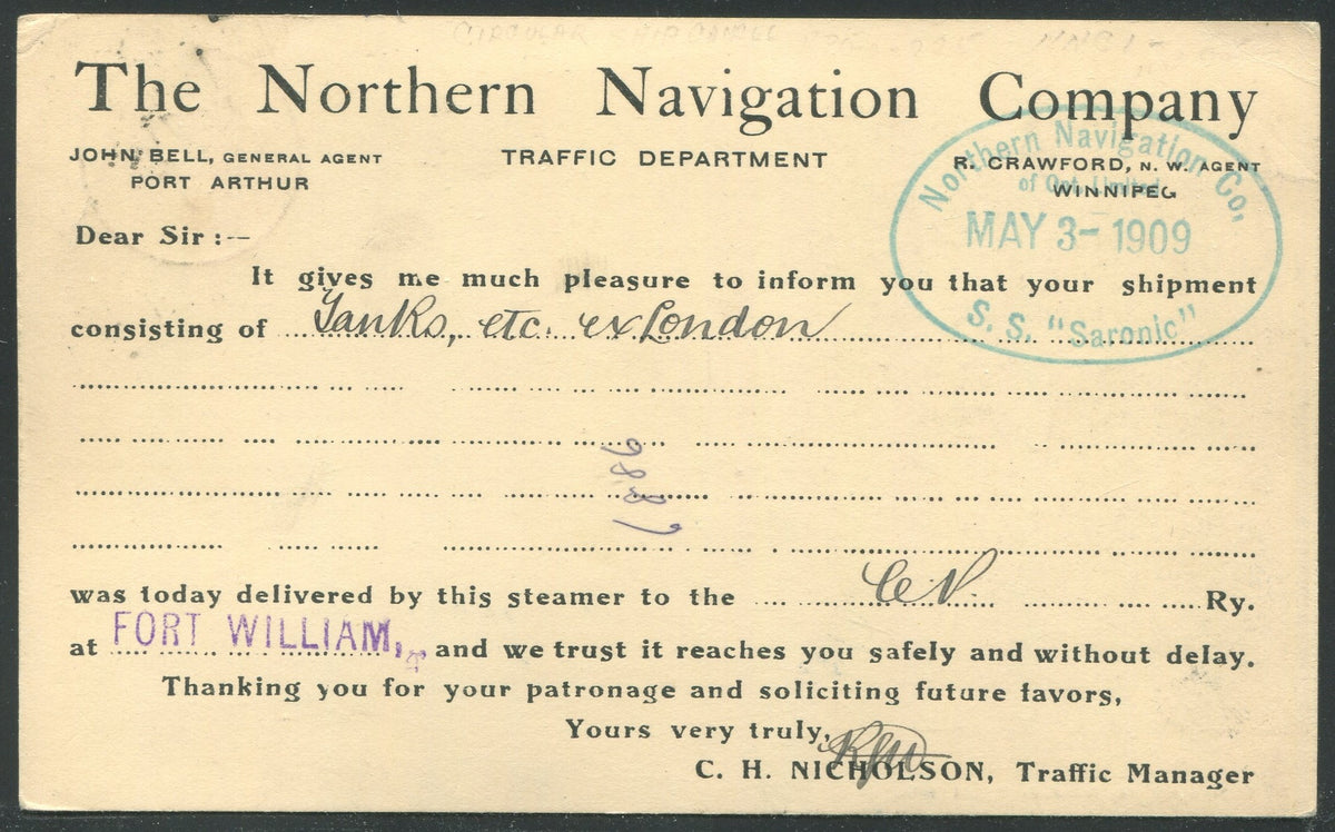 0636NC1906 - S.S. Huronic - NNC 1 (Used)