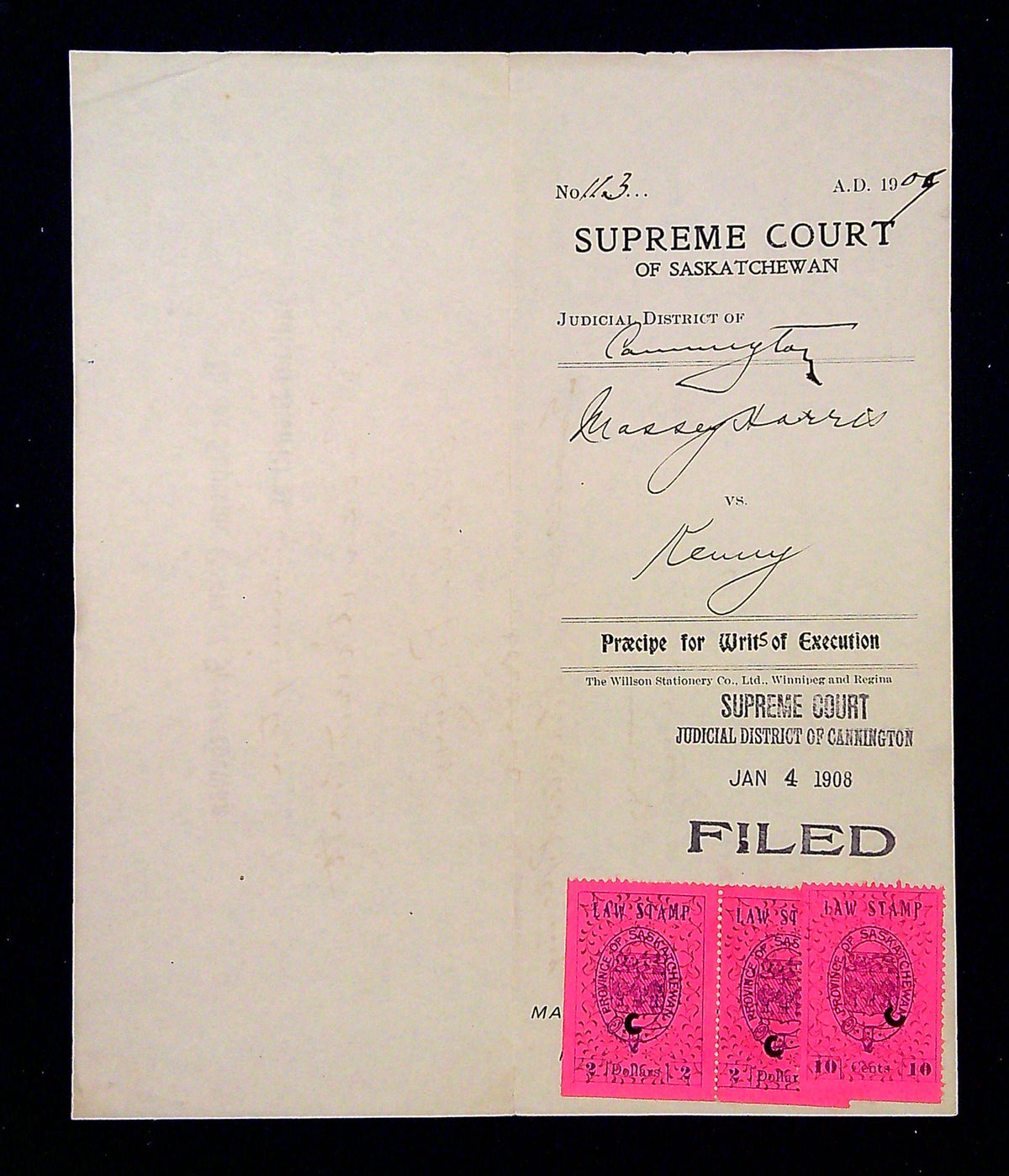 0008SL2201 - SL8 - Saskatchewan Document