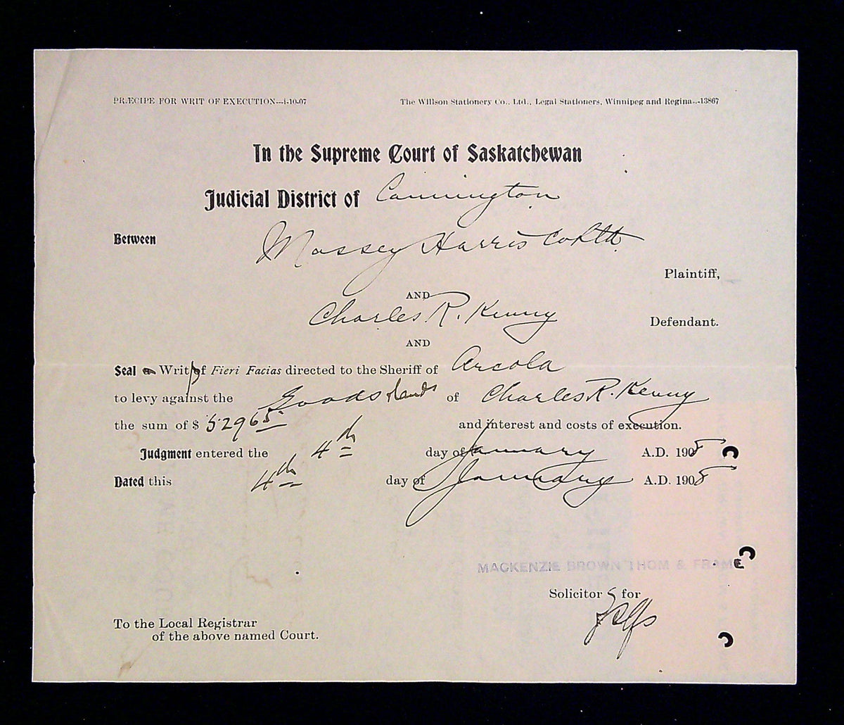 0008SL2201 - SL8 - Saskatchewan Document