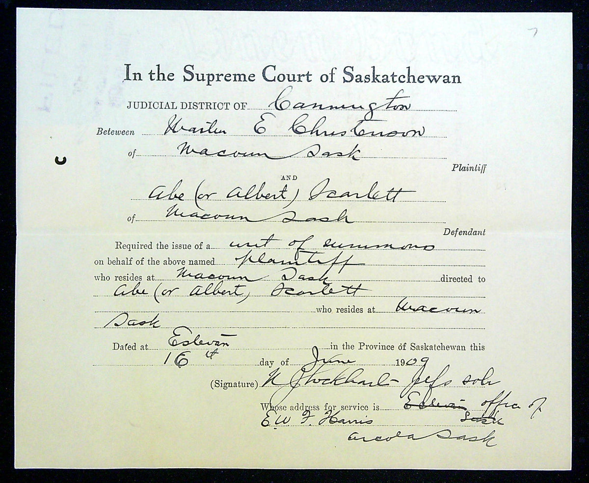 00020SL2202 - SL20 - Saskatchewan Document