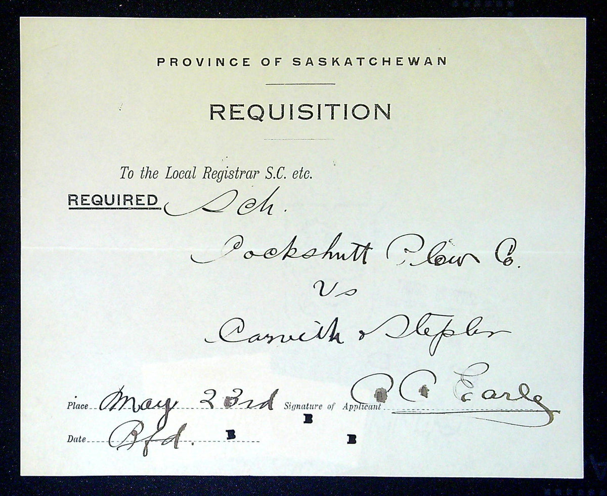 00021SL2202 - SL21, SL34 - Saskatchewan Document