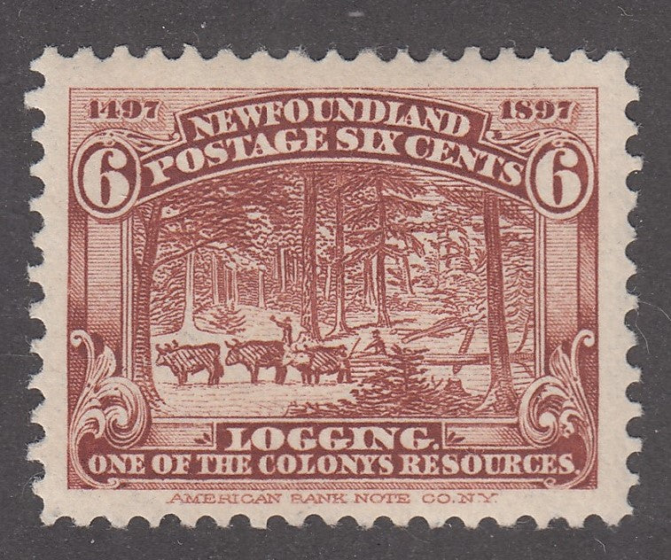 0066NF2201 - Newfoundland #66 - Mint