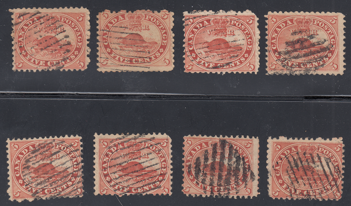 0015CA2202 - Canada #15 - Wholesale Lot of 8