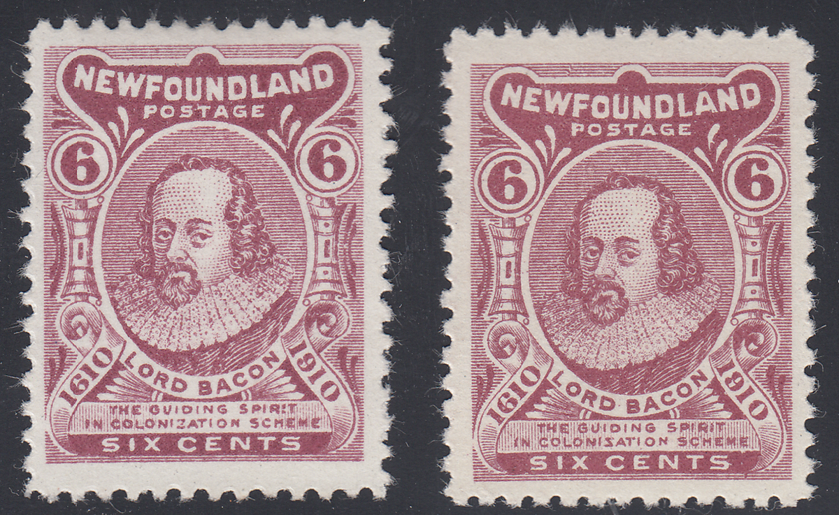 0092NF2202 - Newfoundland #92 &amp; 92A - Mint