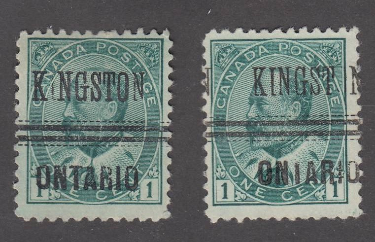 KING001089 - KINGSTON 1-89, Missing Letter Set