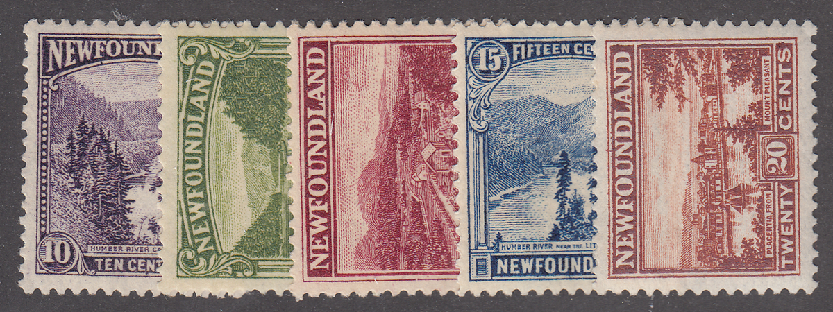 0139NF2201 - Newfoundland #139-143 - Mint Set