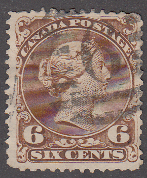 0027CA2202 - Canada #27 - Fancy Cancel