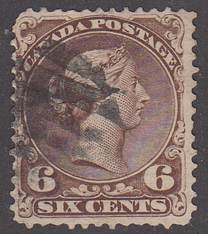 0027CA2202 - Canada #27 - Fancy Cancel