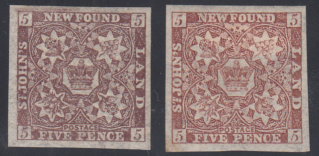 0012NF2202 - Newfoundland #12A &amp; 12Aiii - Mint Set