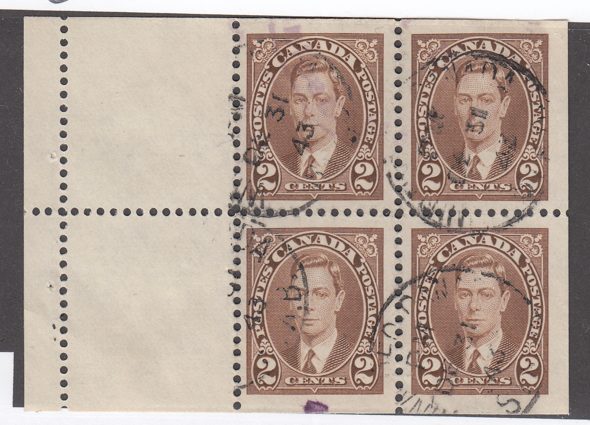 0232CA2202 - Canada #232a - Used Booklet Pane