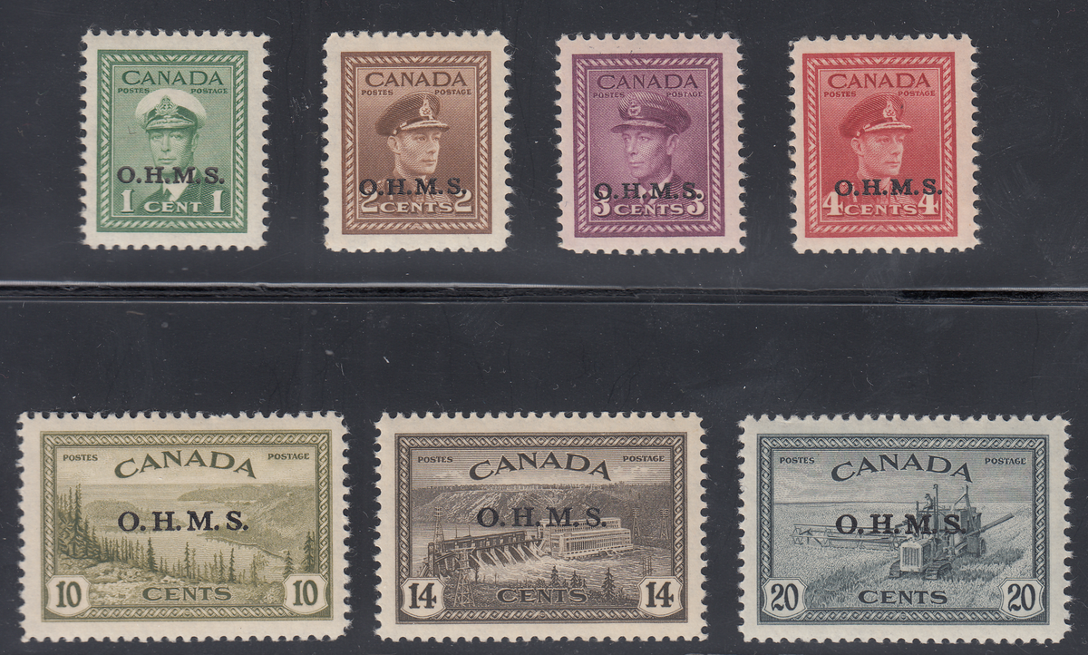 0348CA2202 - Canada O1-O8 - Mint Set