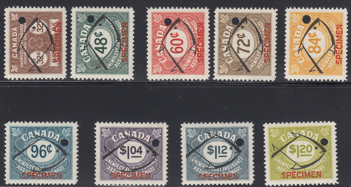 0056FU1712 - FU56 - FU64 - Mint Complete &#39;Specimen&#39; Set