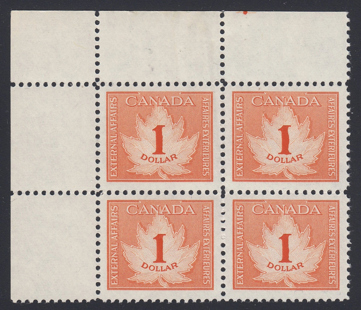 0020CF2105 - FCF3a - Mint Block, Rare