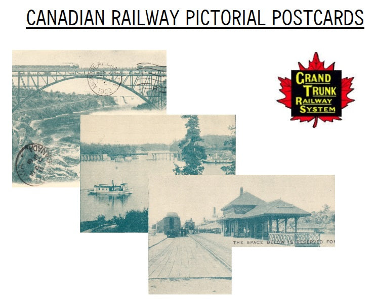0299GT2203 - Grand Trunk Railway (GTR) Pictorial Postcard Collection