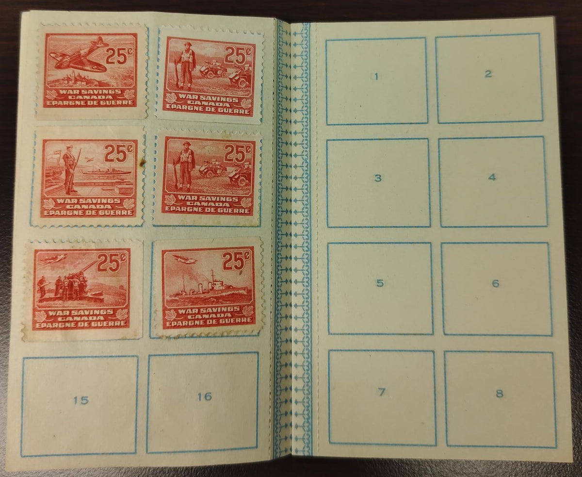 0005WS2204 - FWS - War Savings Stamp Book
