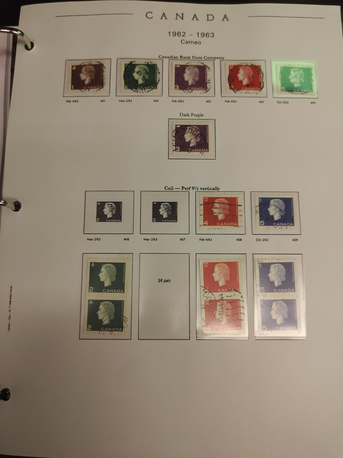 0401CA2208 - Cameo Issue Specialized Collection
