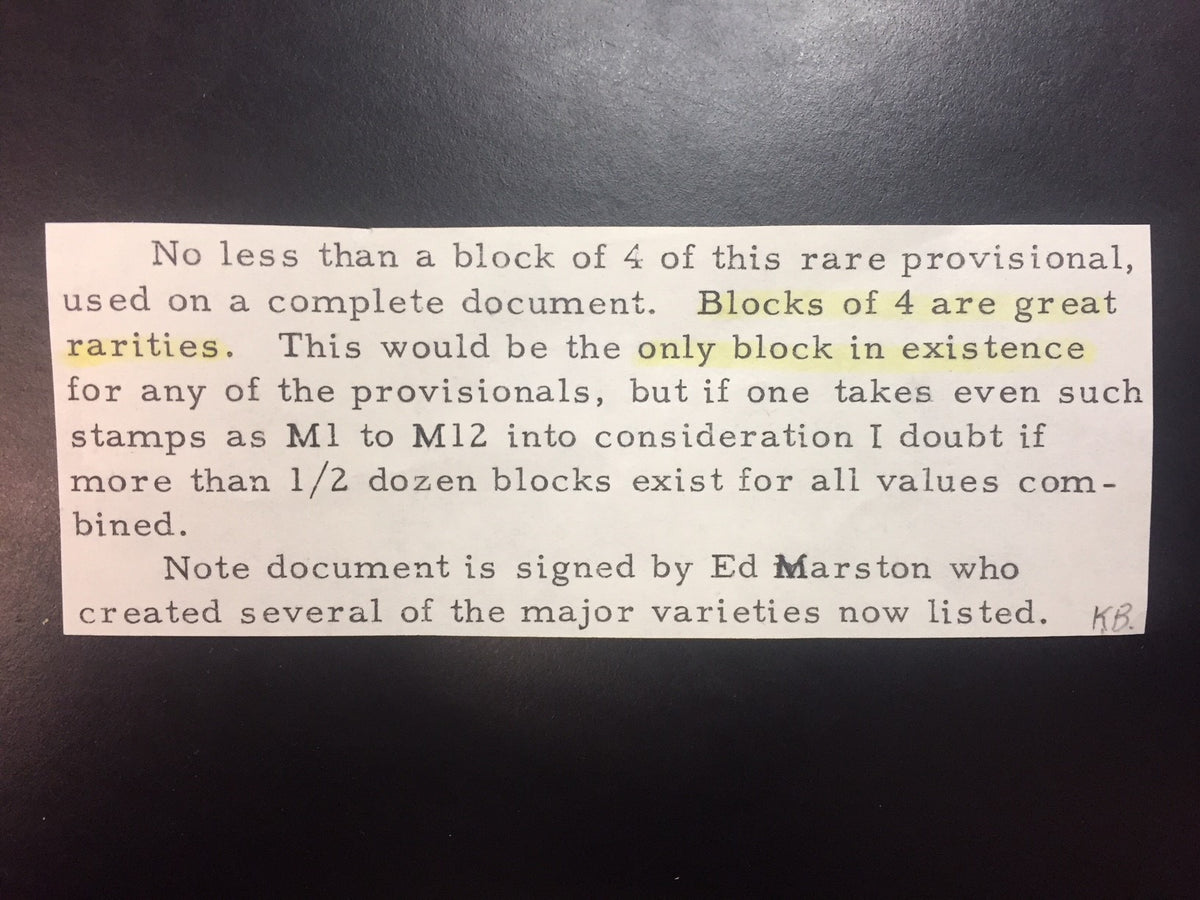 0040ML1801 - ML40 - Used Block of 4 on Document