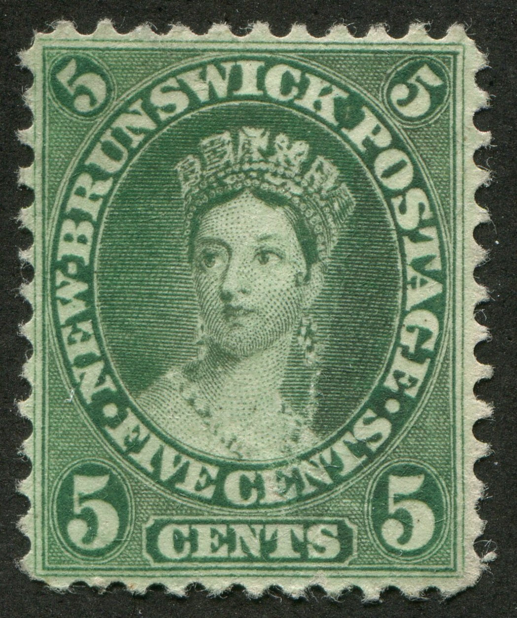 0008NB2008 - New Brunswick #8i - Mint &#39;Elongated Earring&#39; Variety