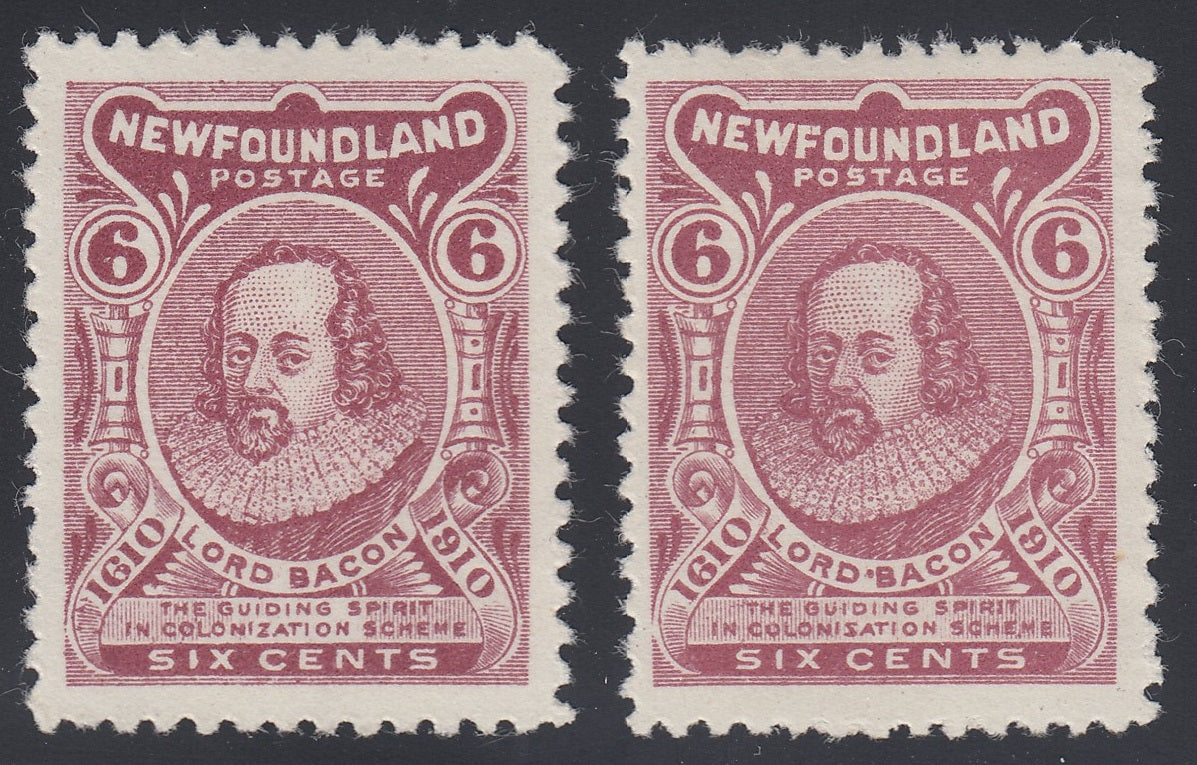 0092NF2205 - Newfoundland #92,92A Mint Set