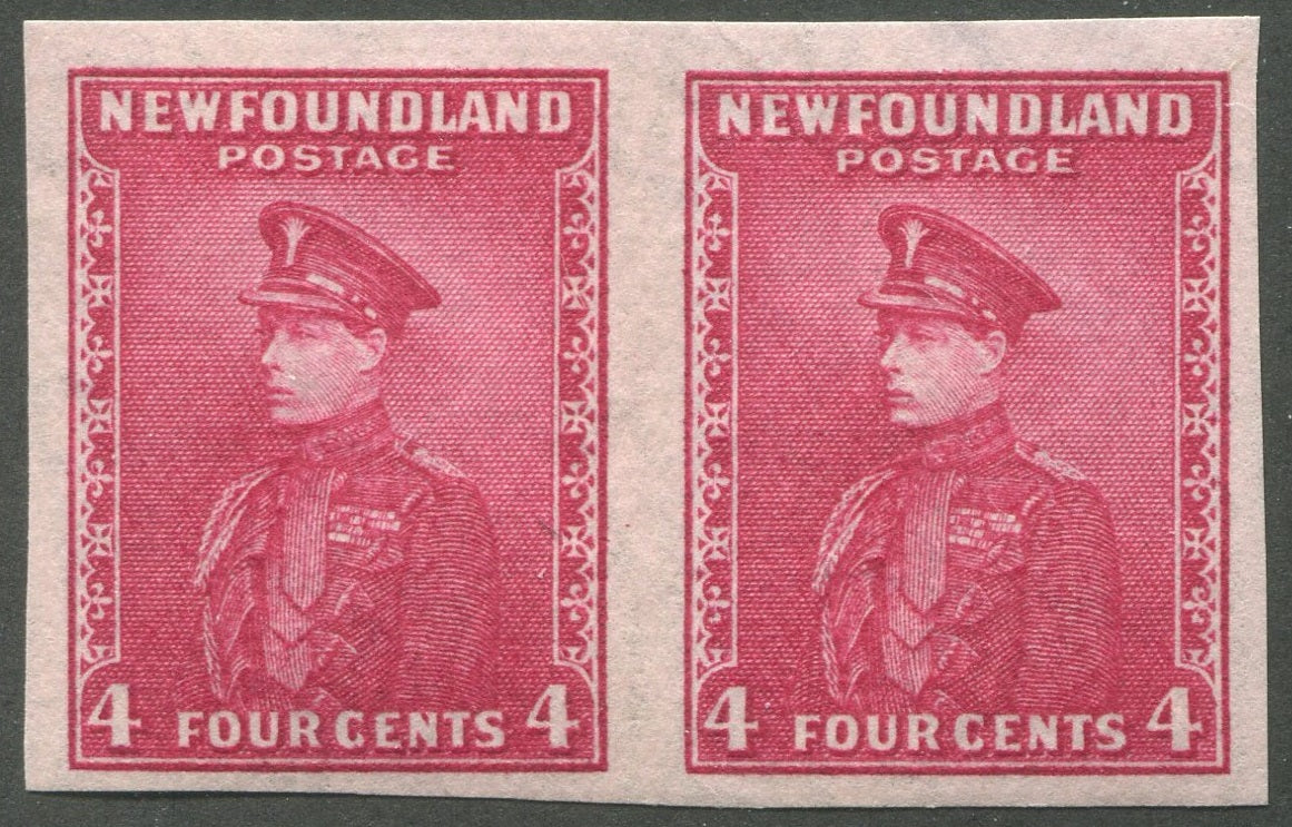 0189NF1906 - Newfoundland #189a - Mint Imperf Pair
