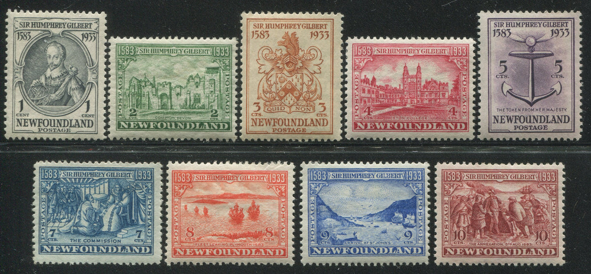 0212NF2211 - Newfoundland #212-220 - Mint