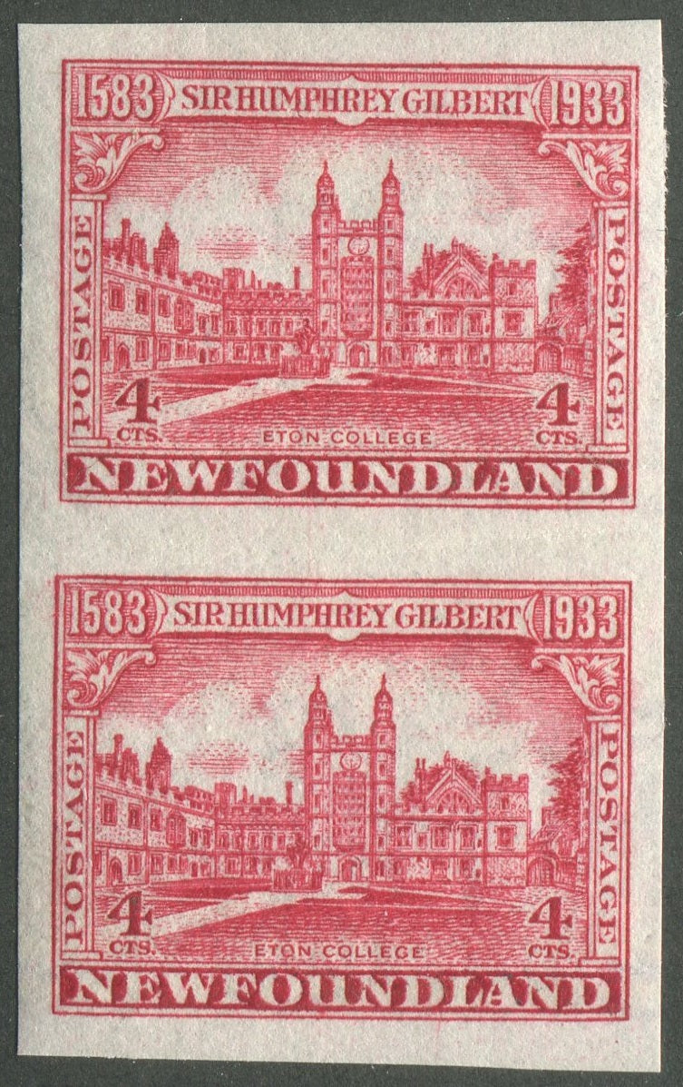 0215NF1906 - Newfoundland #215a - Mint Imperf Pair