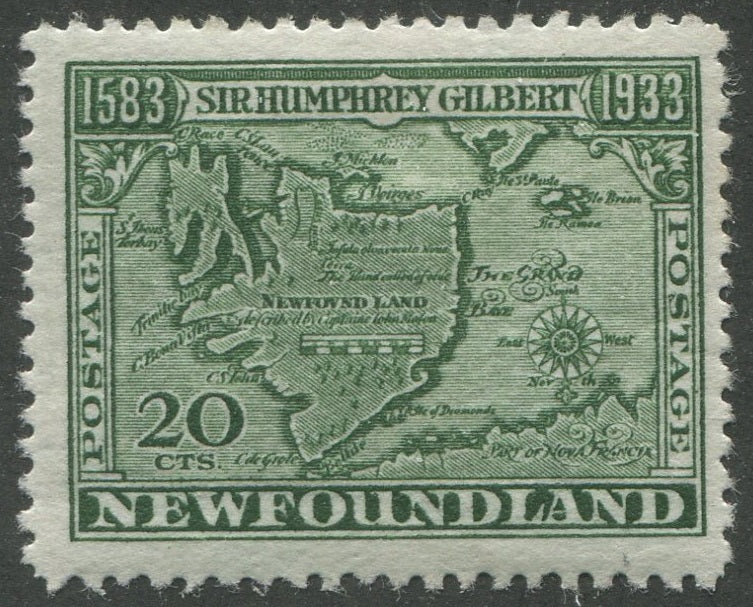 0223NF2211 - Newfoundland #223 - Mint