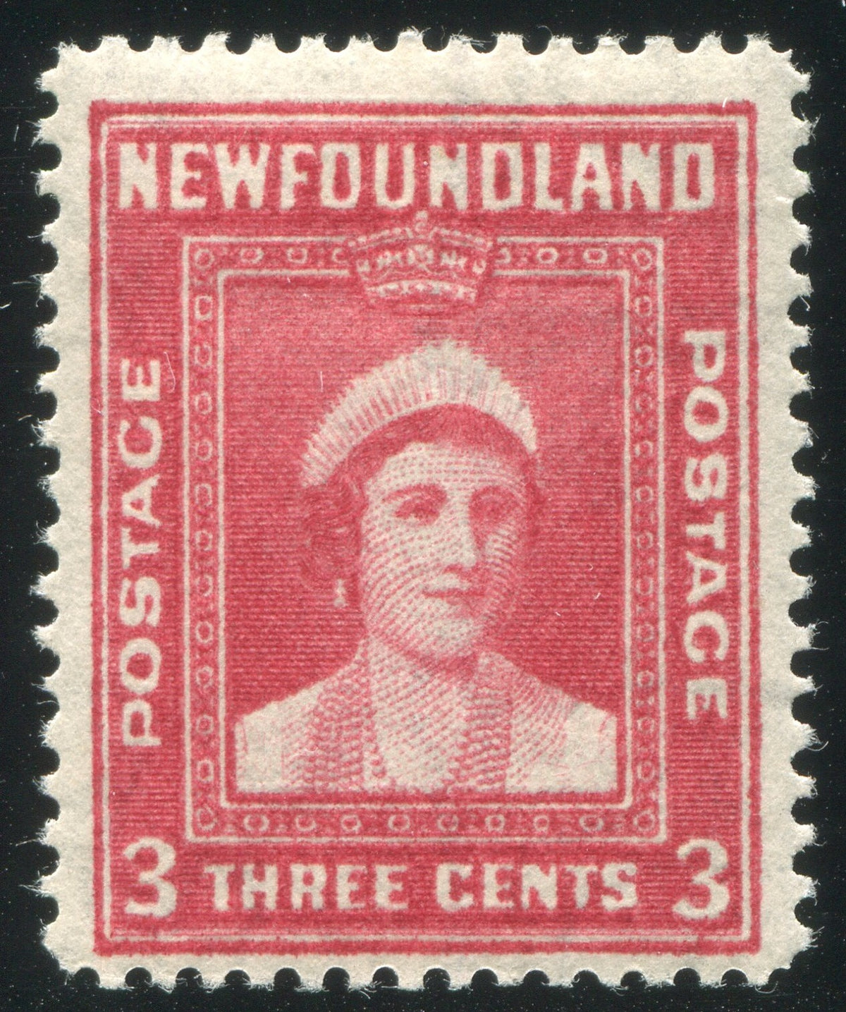 0255NF2002 - Newfoundland #255v - Mint Background Variety