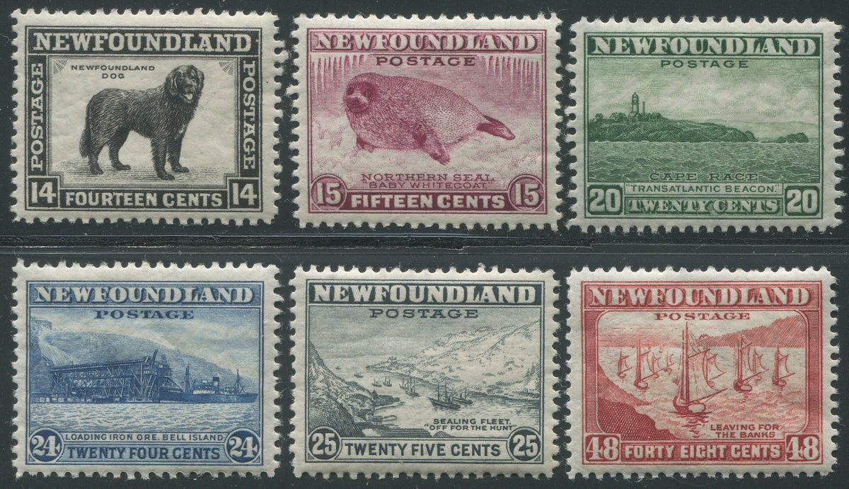 0261NF2211 - Newfoundland #261-266 - Mint