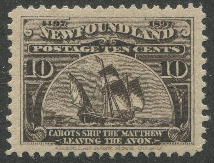 0068NF2209 - Newfoundland #68 - Mint