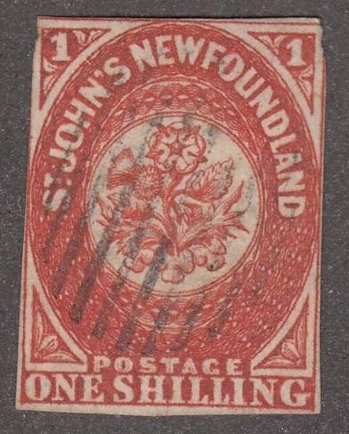 0009NF1708 - Newfoundland #9 - Used - Deveney Stamps Ltd. Canadian Stamps