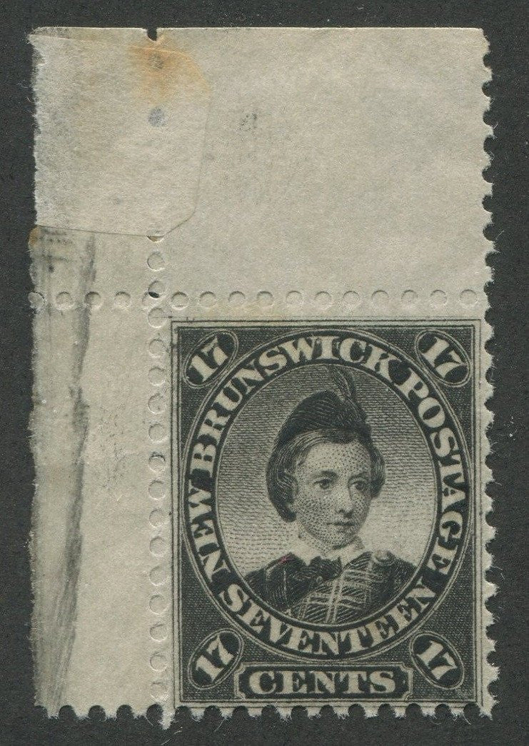 0011NB1707 - New Brunswick #11 - Mint - Deveney Stamps Ltd. Canadian Stamps