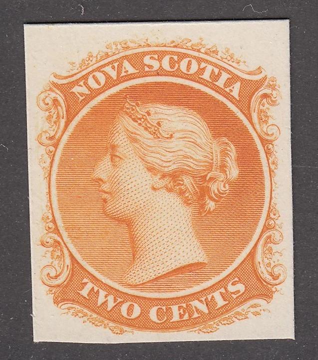 0009NS1805 - Nova Scotia #9TCi - Mint Plate Proof