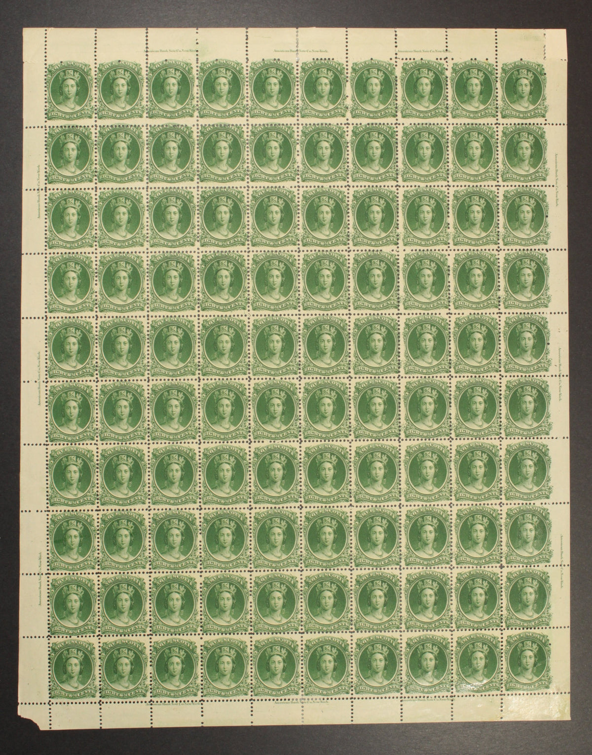 0011NS1710 - Nova Scotia #11 - Mint Sheet - Deveney Stamps Ltd. Canadian Stamps