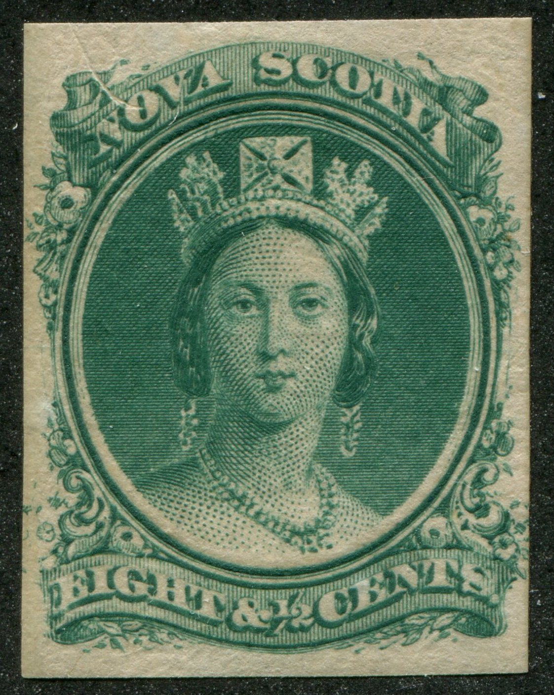0011NS1708 - Nova Scotia #11ii - Proof - Deveney Stamps Ltd. Canadian Stamps
