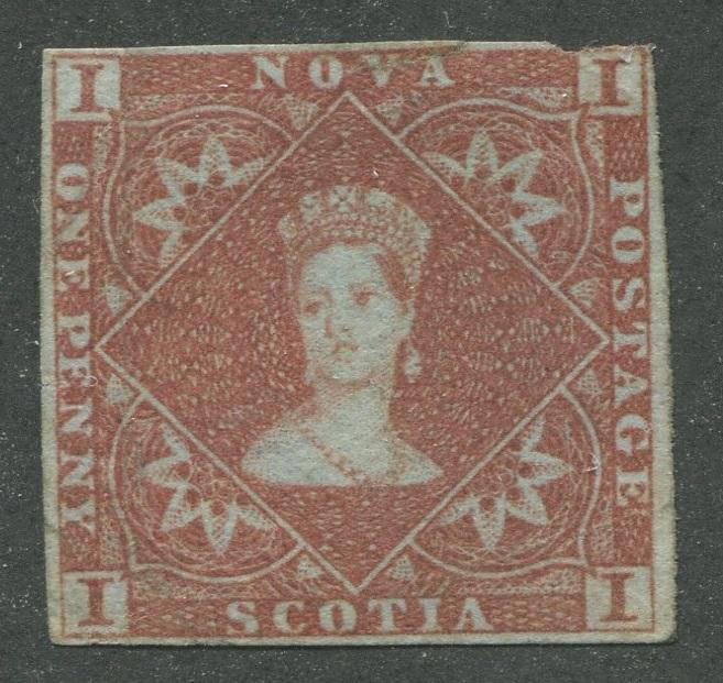 0001NS1709 - Nova Scotia #1 - Mint - Deveney Stamps Ltd. Canadian Stamps