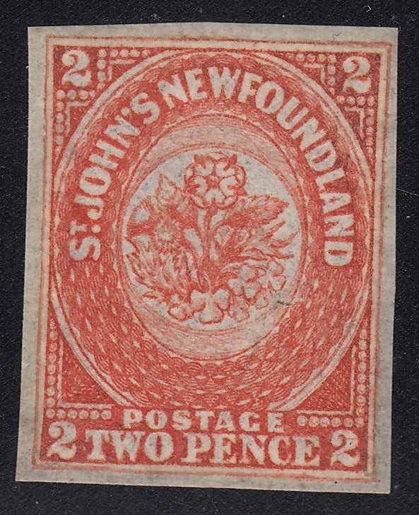 0011NF1707 - Newfoundland #11ii - Mint, w/Cert