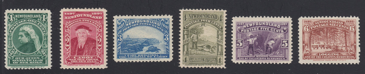 0061NF2104 - Newfoundland #61-66 - Mint Set