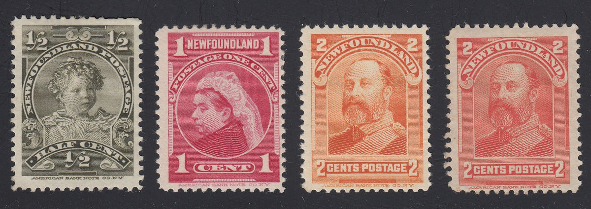 0078NF2104 - Newfoundland #78//82i - Mint