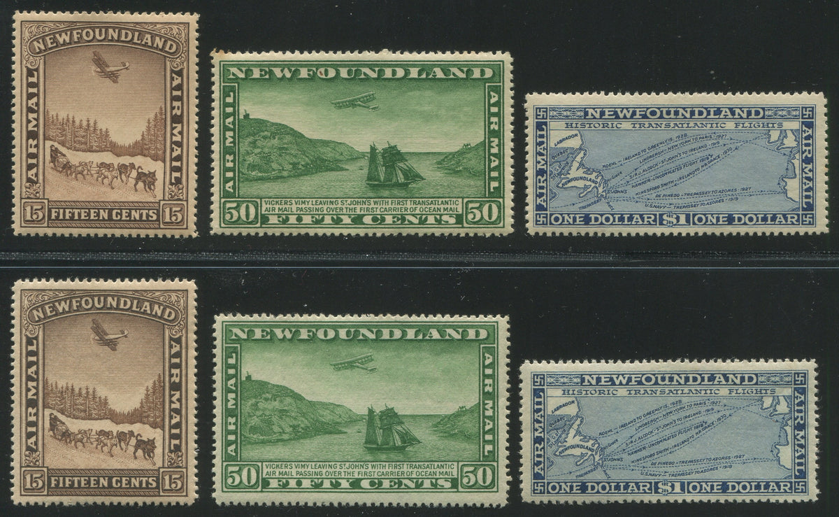 0276NF2303 - Newfoundland C6-C8, C9-C11 - Mint Sets