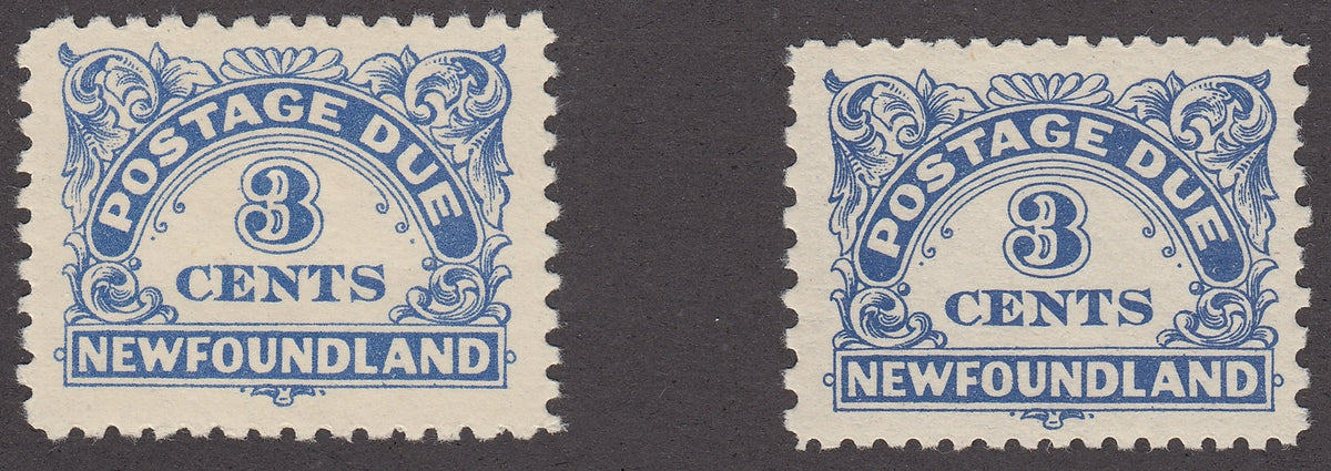 0292NF2012 - Newfoundland J3, J3a - Mint