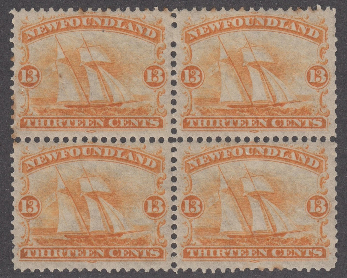 0030NF2109 - Newfoundland #30 - Mint, Block