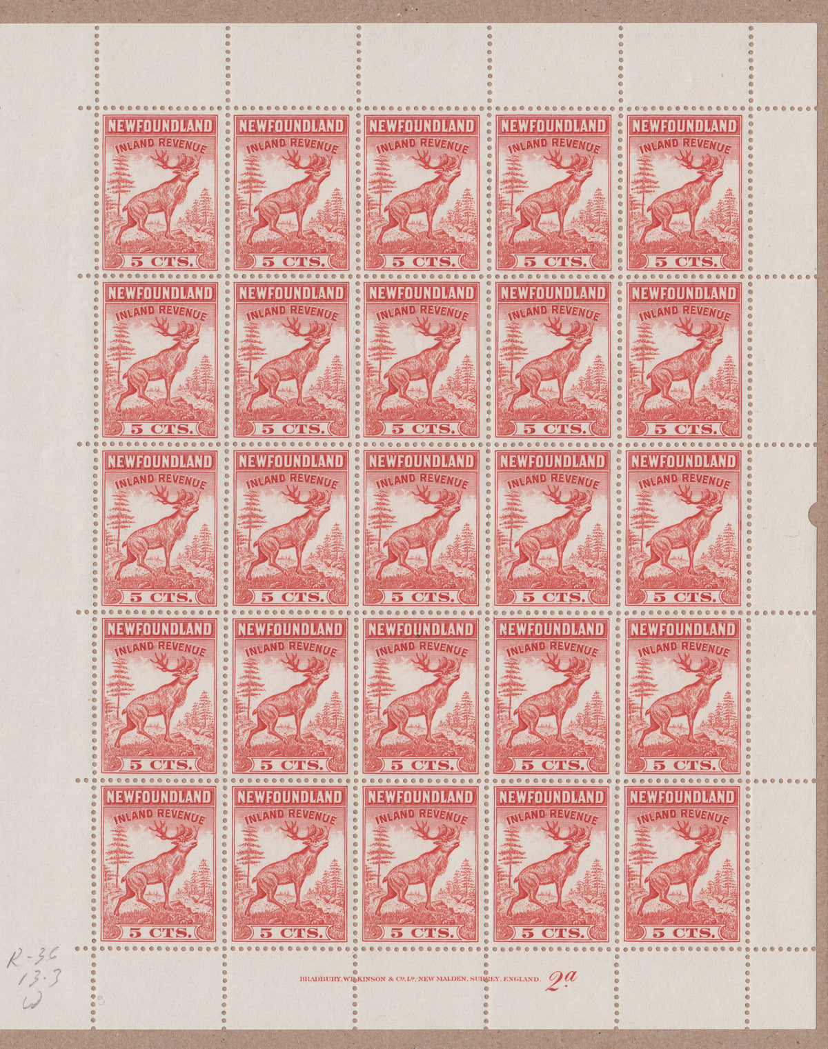 0046NF2108 - NFR46 - Mint Full Sheet