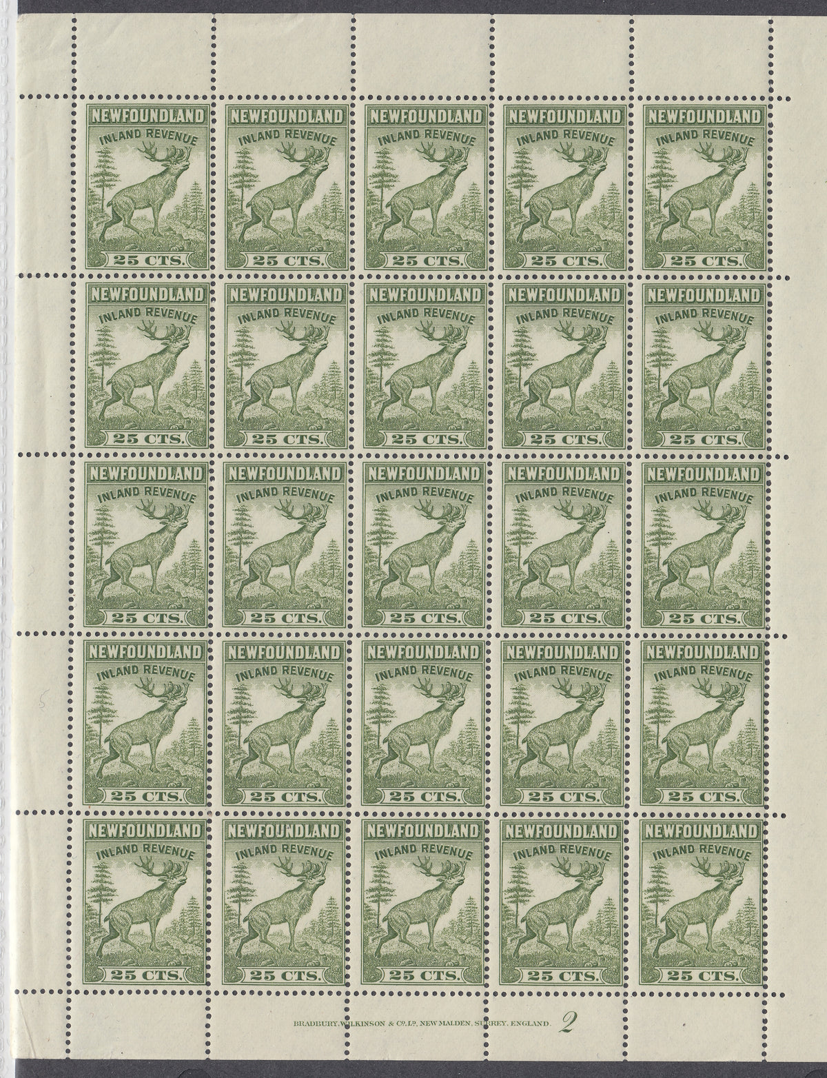 0048NF2105 - NFR48 - Mint Complete Sheet