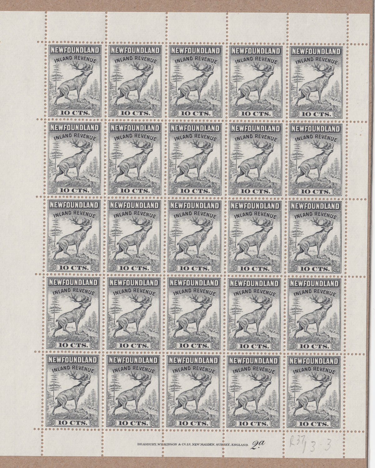 0047NF2108 - NFR47 - Mint Full Sheet